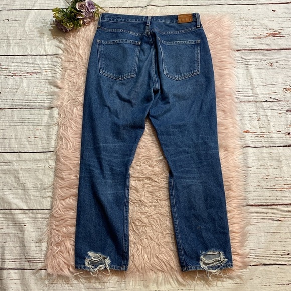 Citizens of Humanity Dree Crop High Rise Slim Straight Leg Jeans sz 27 - Picture 11 of 12
